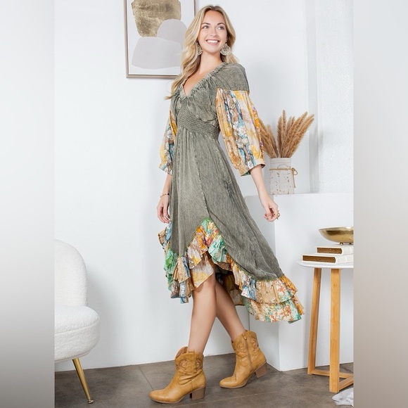 #25 New! Boho Gorgeous Maxi Dress - Picture 3 of 5